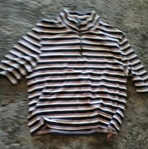 medium pinkish nude,white,black crop top from target